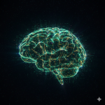 AI psychosis concept - glowing brain illustration representing risks of prolonged chatbot use
