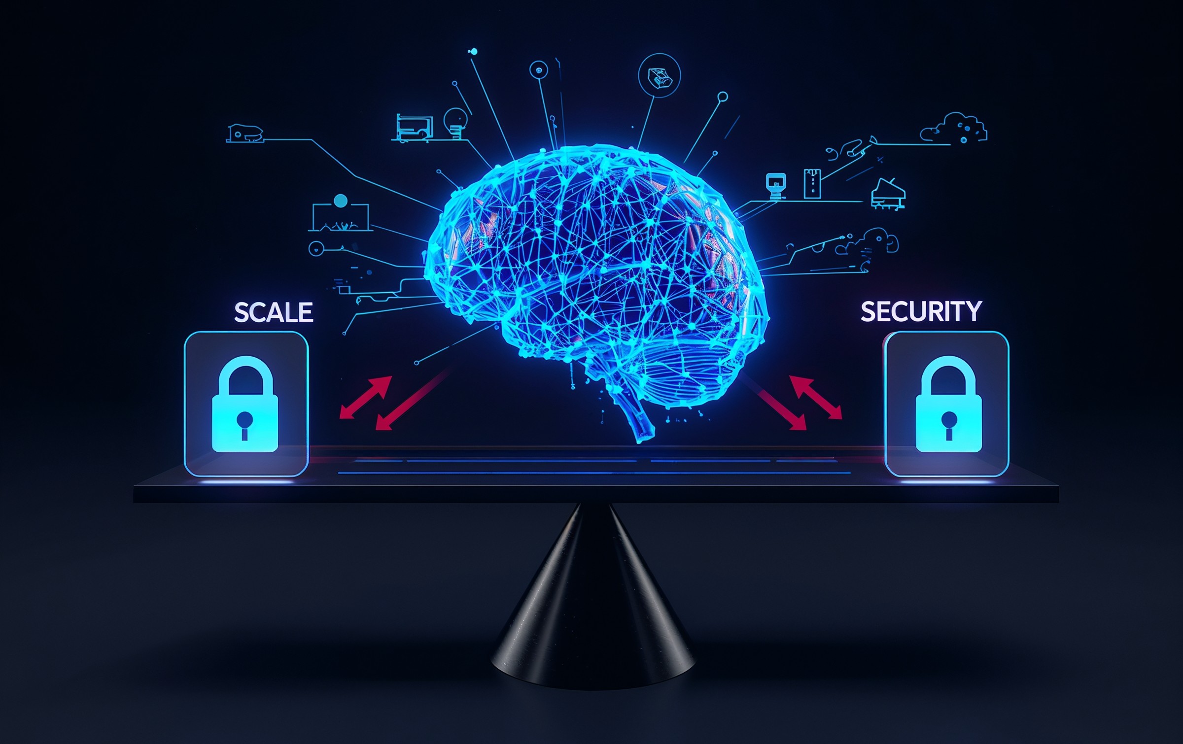 Enterprise dashboard showing AI agent governance metrics at scale