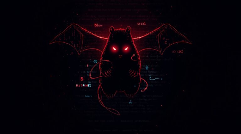 Silhouette of a recruiter mask over code binaries