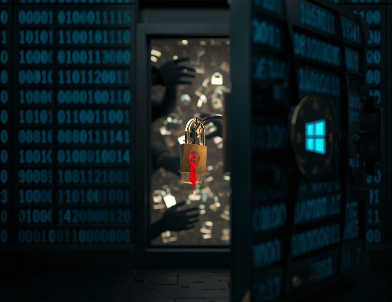 Diagram illustrating Windows BitLocker vulnerability exploit paths