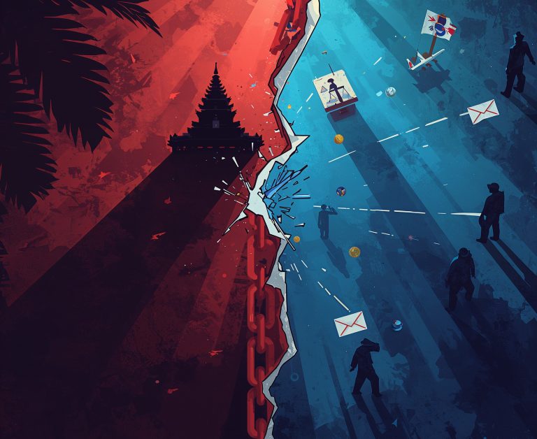 South Korean repatriated detainees arriving at Incheon Airport escorted by security officers after Cambodia online scam arrests