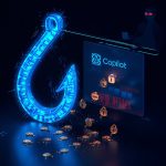 Microsoft Copilot Studio agent interface illustrating token phishing redirection