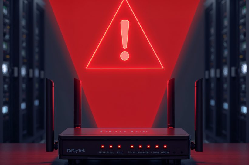 DrayOS router vulnerability CVE-2025-10547 under active threat