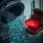 Data broker headquarters concept showing personal data audit and compliance fine