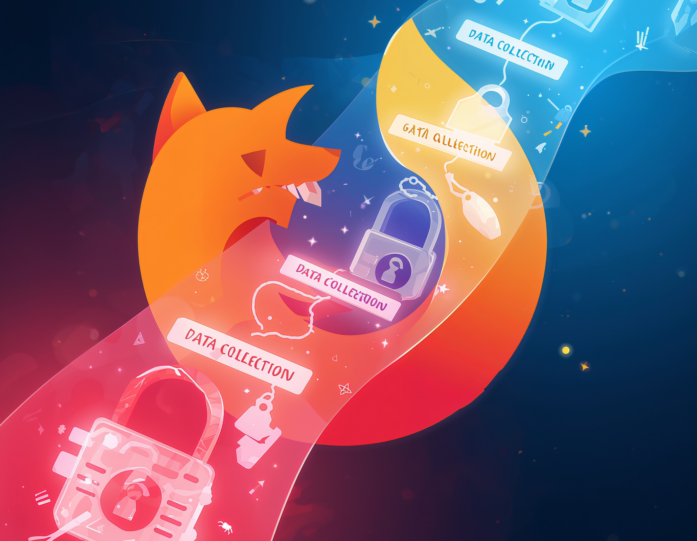 Firefox browser extensions data-collection disclosure