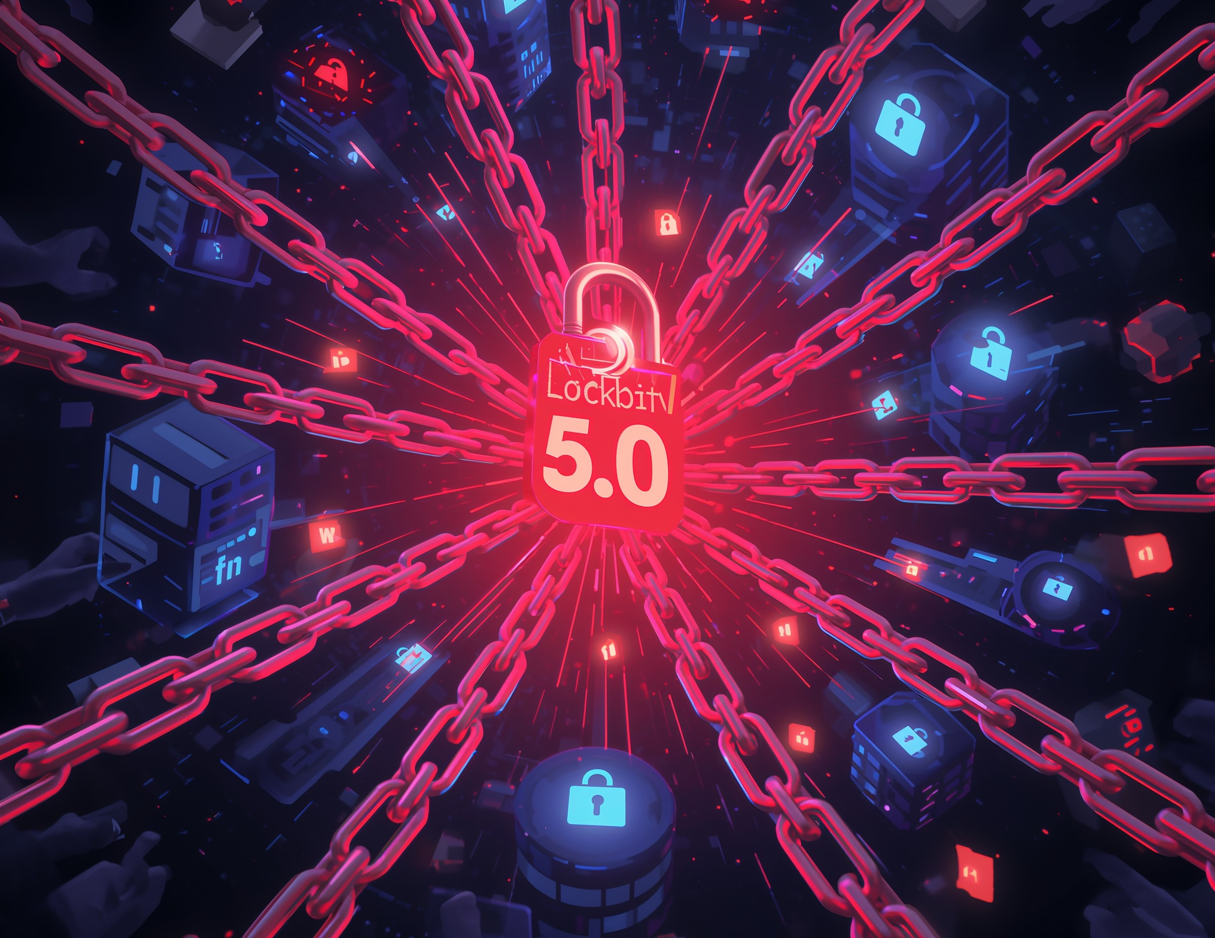 LockBit 5.0 ransomware cross-platform Windows Linux ESXi attack