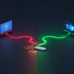 Windows Recovery Environment screen showing USB keyboard and mouse input failure”