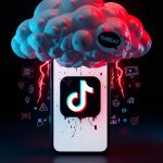 TikTok post showing a ‘Wanted: dead or alive’ message targeting Pam Bondi