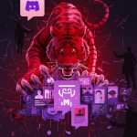 Illustration of RedTiger infostealer targeting Discord and gaming credentials