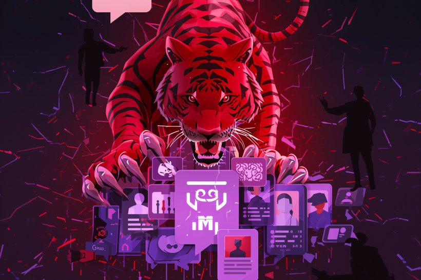 Illustration of RedTiger infostealer targeting Discord and gaming credentials