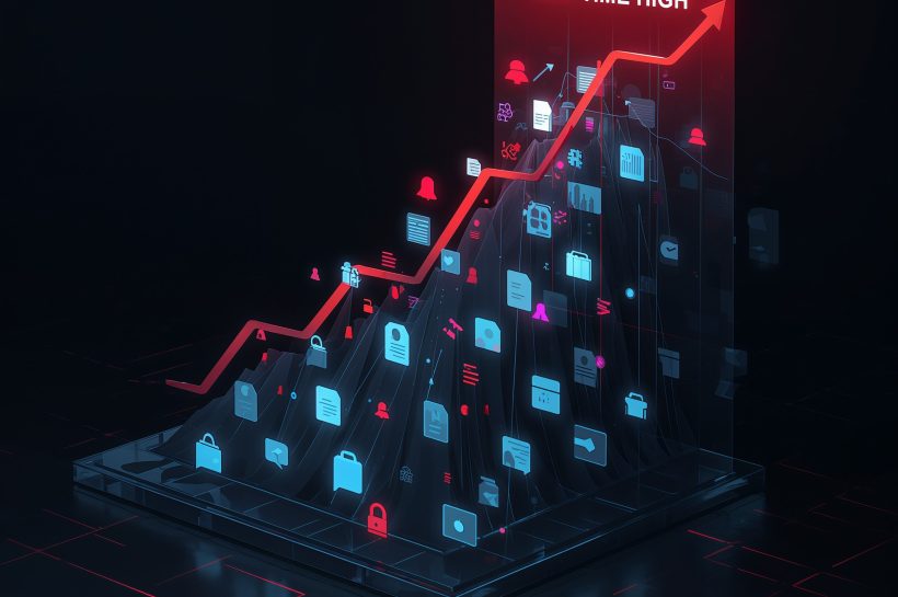 Map showing Oracle-linked hacking campaign targeting global organizations.