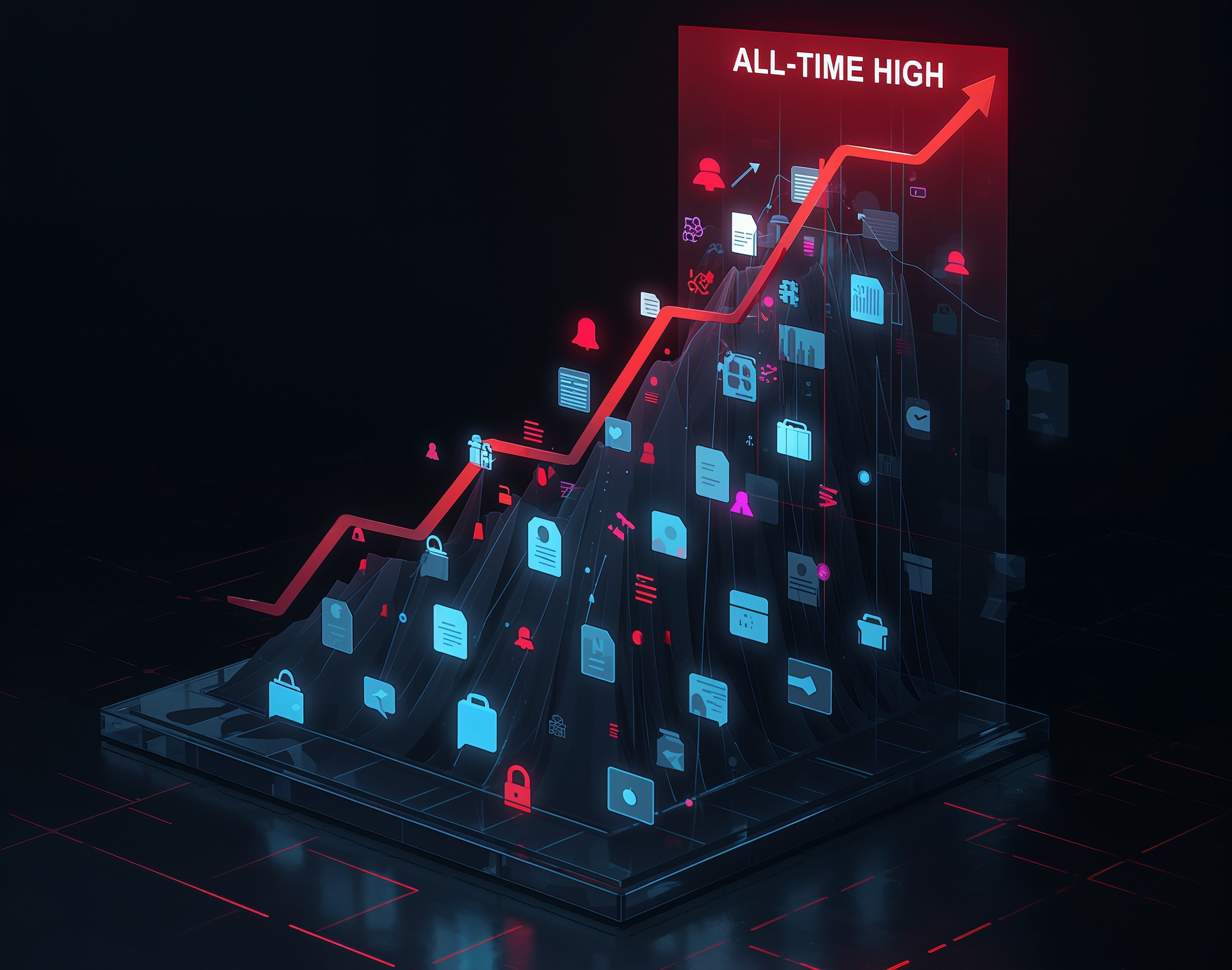 Map showing Oracle-linked hacking campaign targeting global organizations.