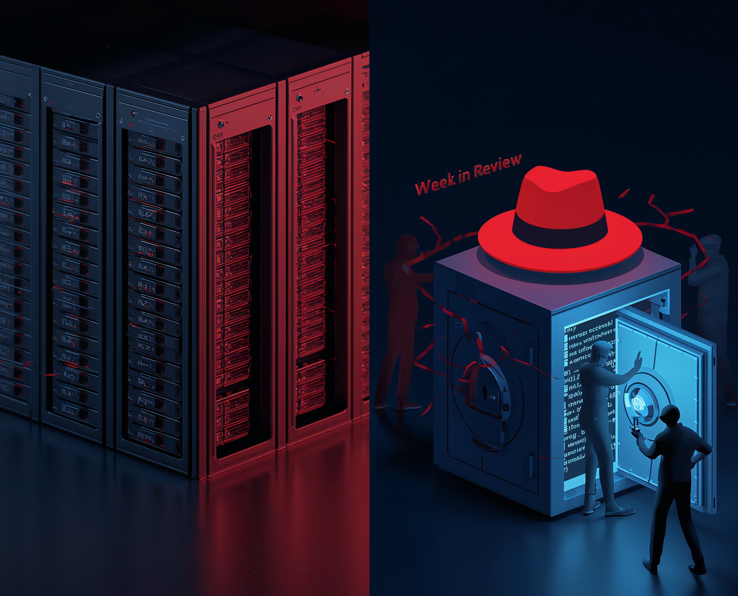 Exposed Cisco ASA firewall devices with threat overlay & Red Hat GitLab breach visualization