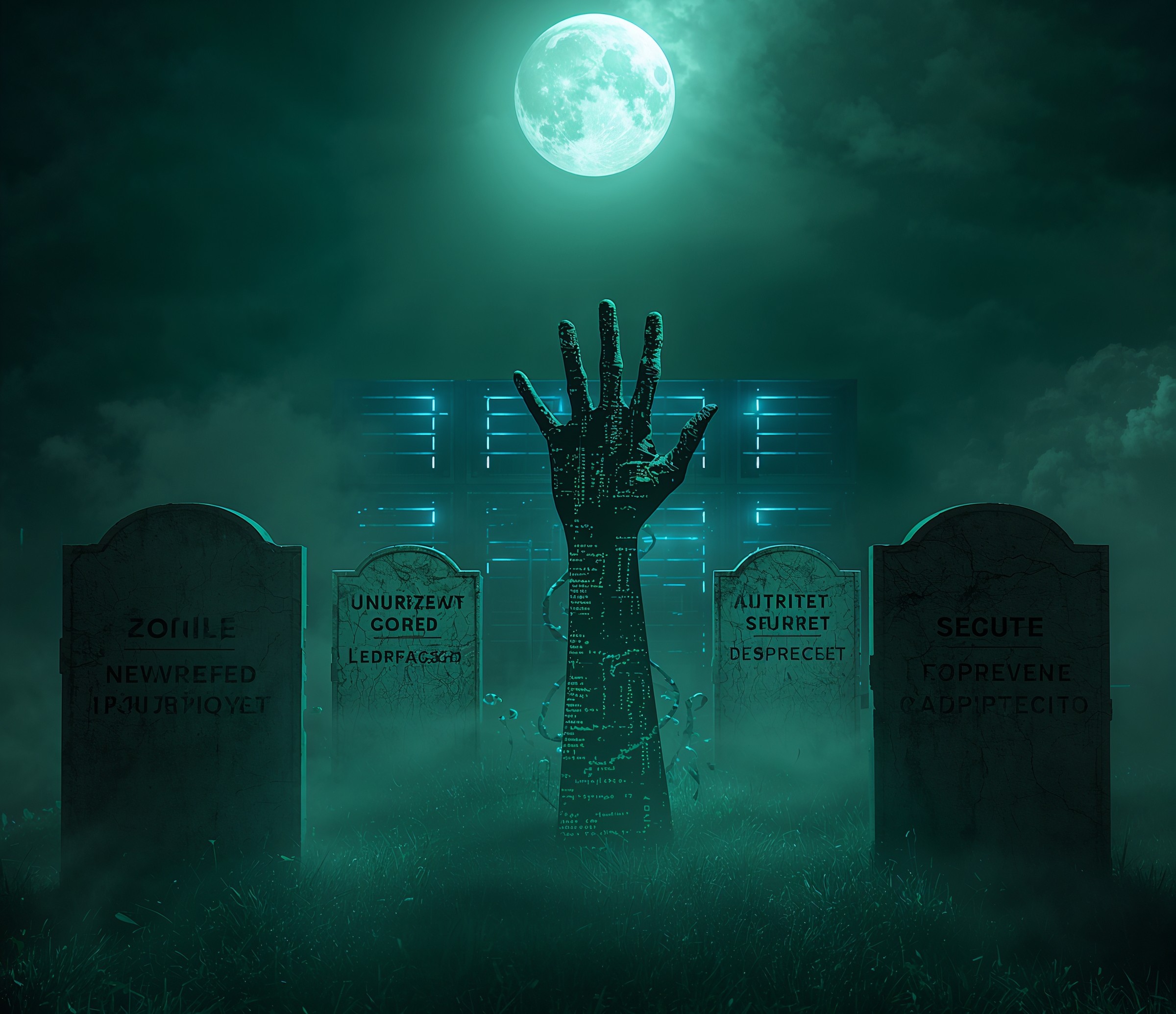 showing zombie apps, APIs, and identities reappearing and the steps to detect and decommission them