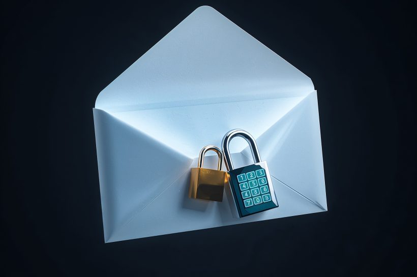 Illustration of a German flag overlaying a webmail inbox login screen with a highlighted 2FA prompt and mobile approval notification, symbolizing Germany’s push for 2FA by default for webmail providers