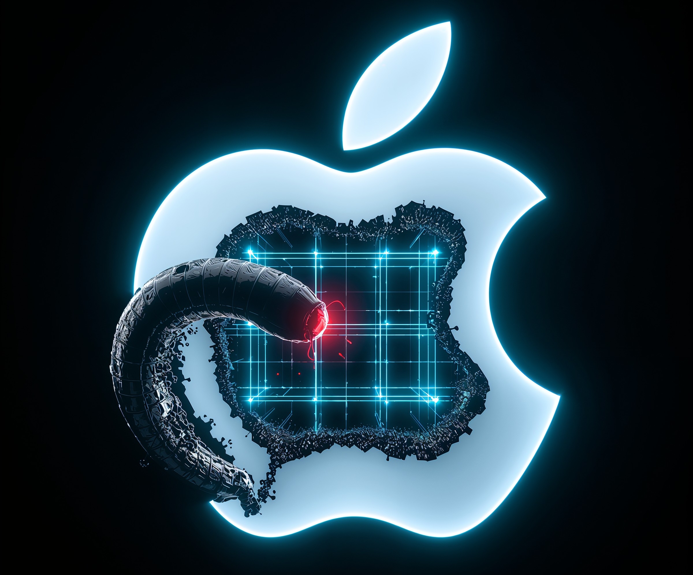 Security researcher analysing Malet macOS malware dataset with Katalina static analysis tool on a MacBook