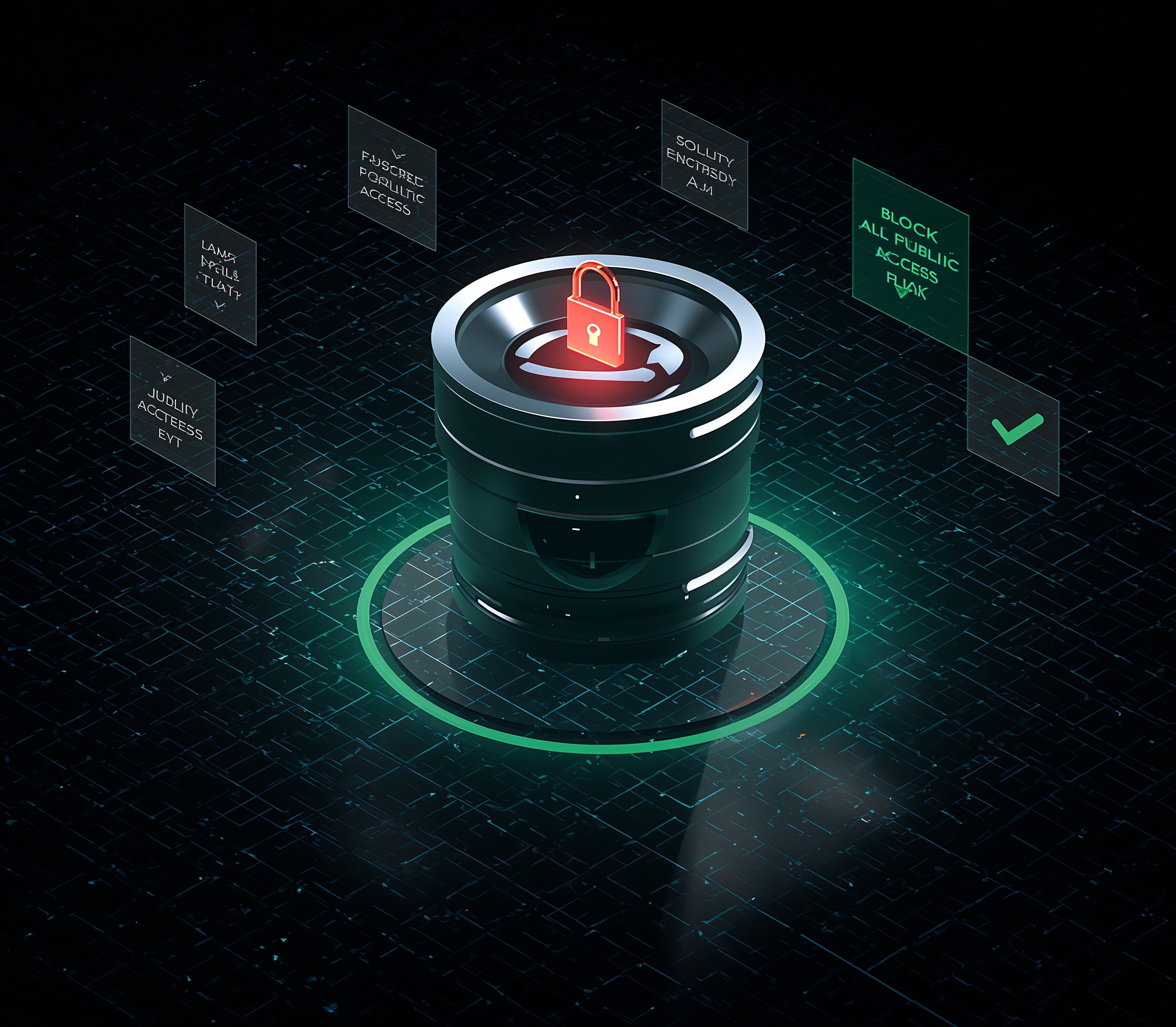 S3 no-public-read architecture with Block Public Access and VPC endpoints