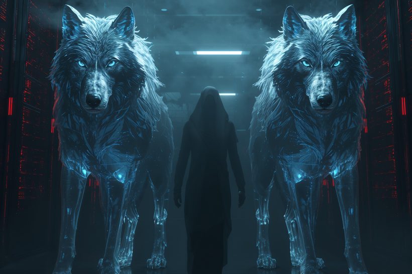 Concept image showing SilentButDeadly cutting network connections between EDR and AV agents and their cloud management console while the agents still appear active.