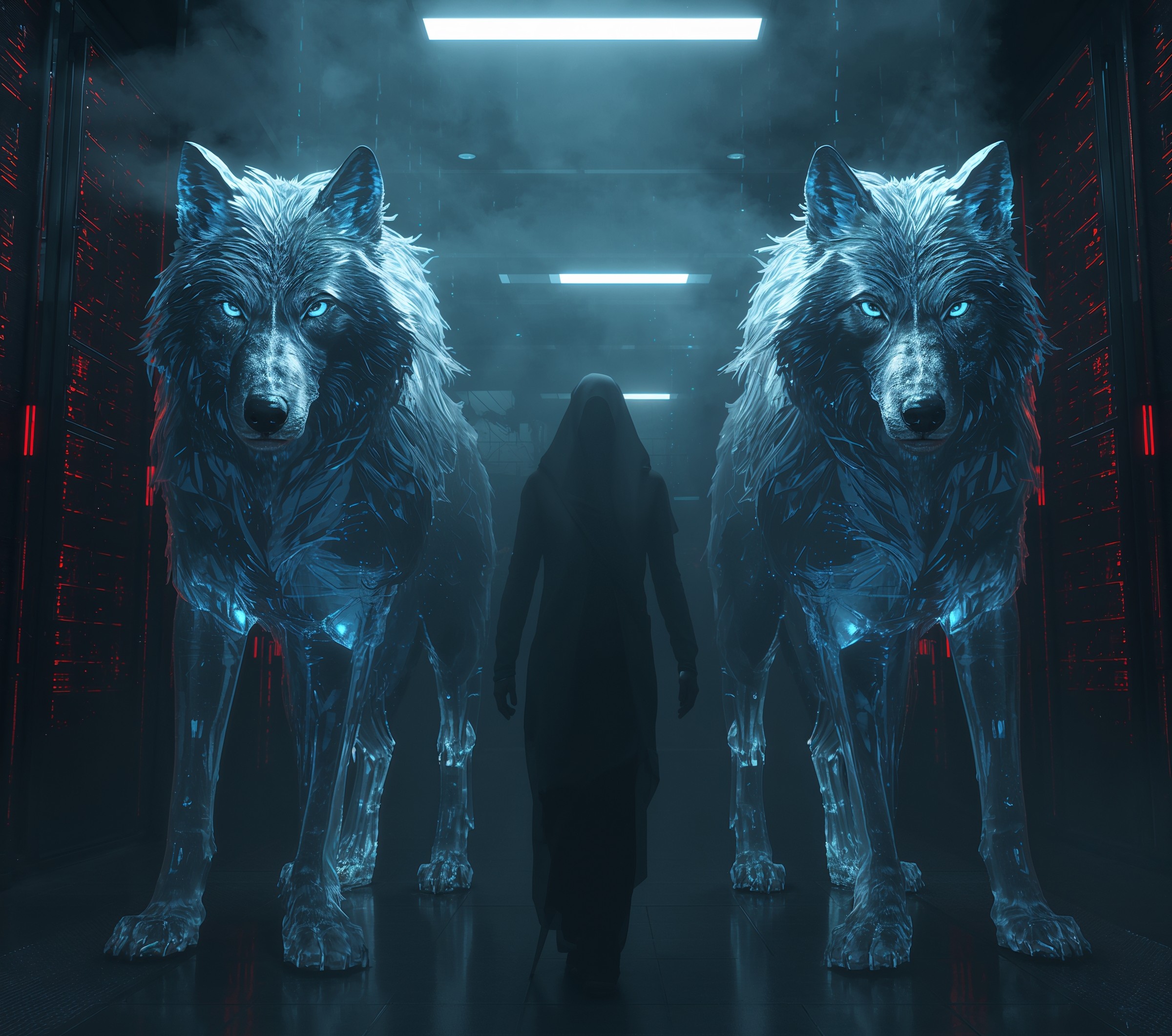 Concept image showing SilentButDeadly cutting network connections between EDR and AV agents and their cloud management console while the agents still appear active.