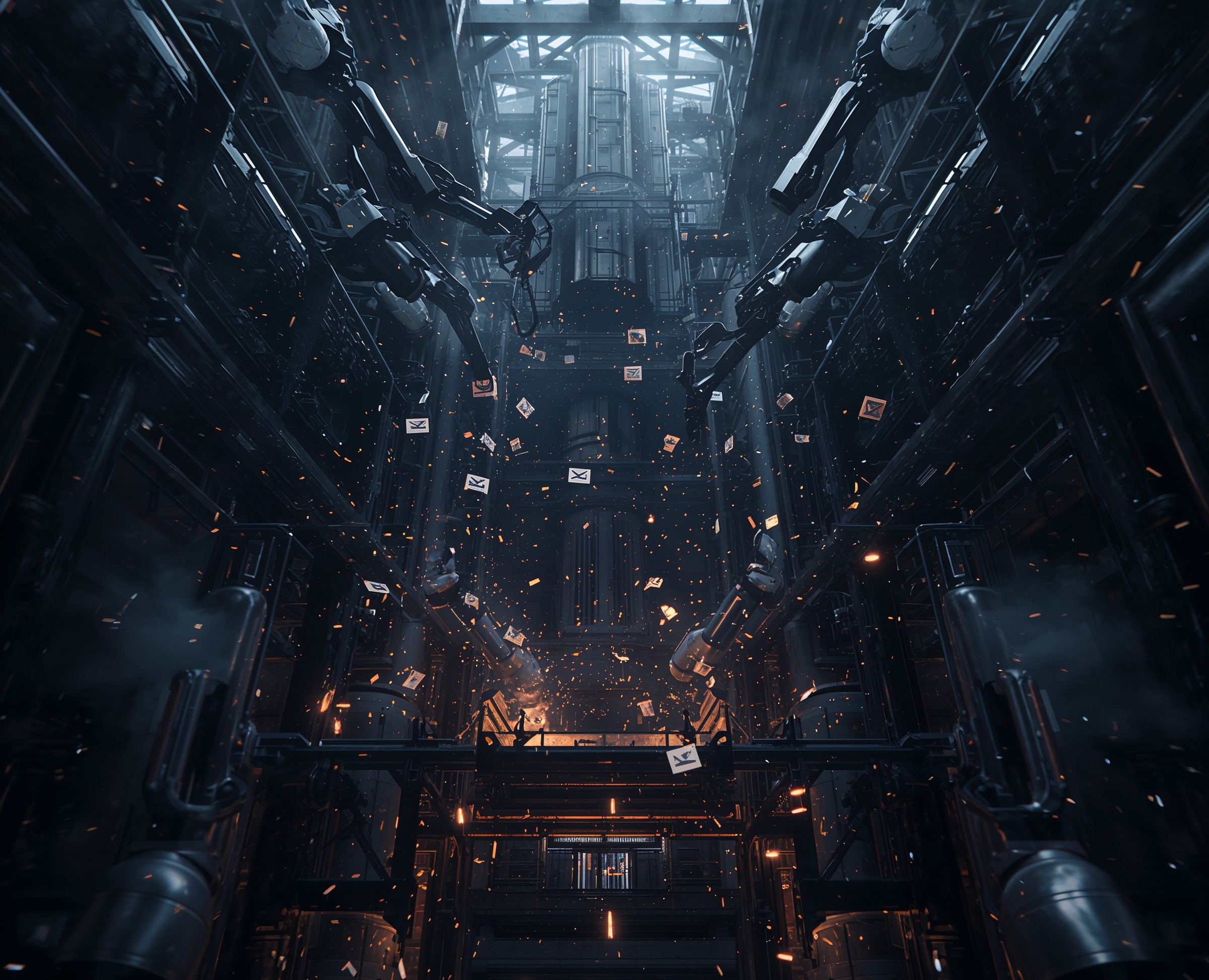 AI-generated deepfake masks over digital profiles representing modern fraud