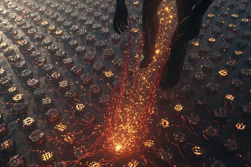 Concept image showing Akira ransomware attacks spreading across global networks through VPN and firewall weaknesses.