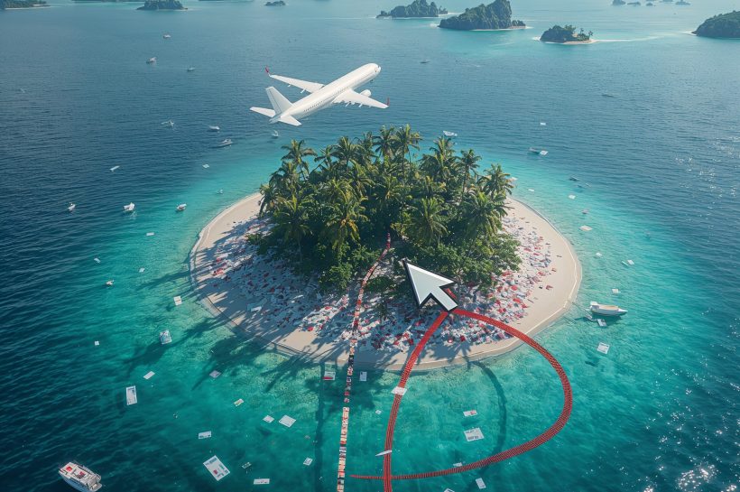 Fake-hotel-booking site screen with travel brand logos used for credential harvesting