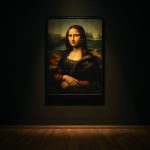 Login screen for a video management system showing strong password rules and MFA prompt, with blurred camera tiles in the background