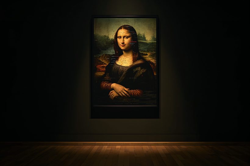 Login screen for a video management system showing strong password rules and MFA prompt, with blurred camera tiles in the background