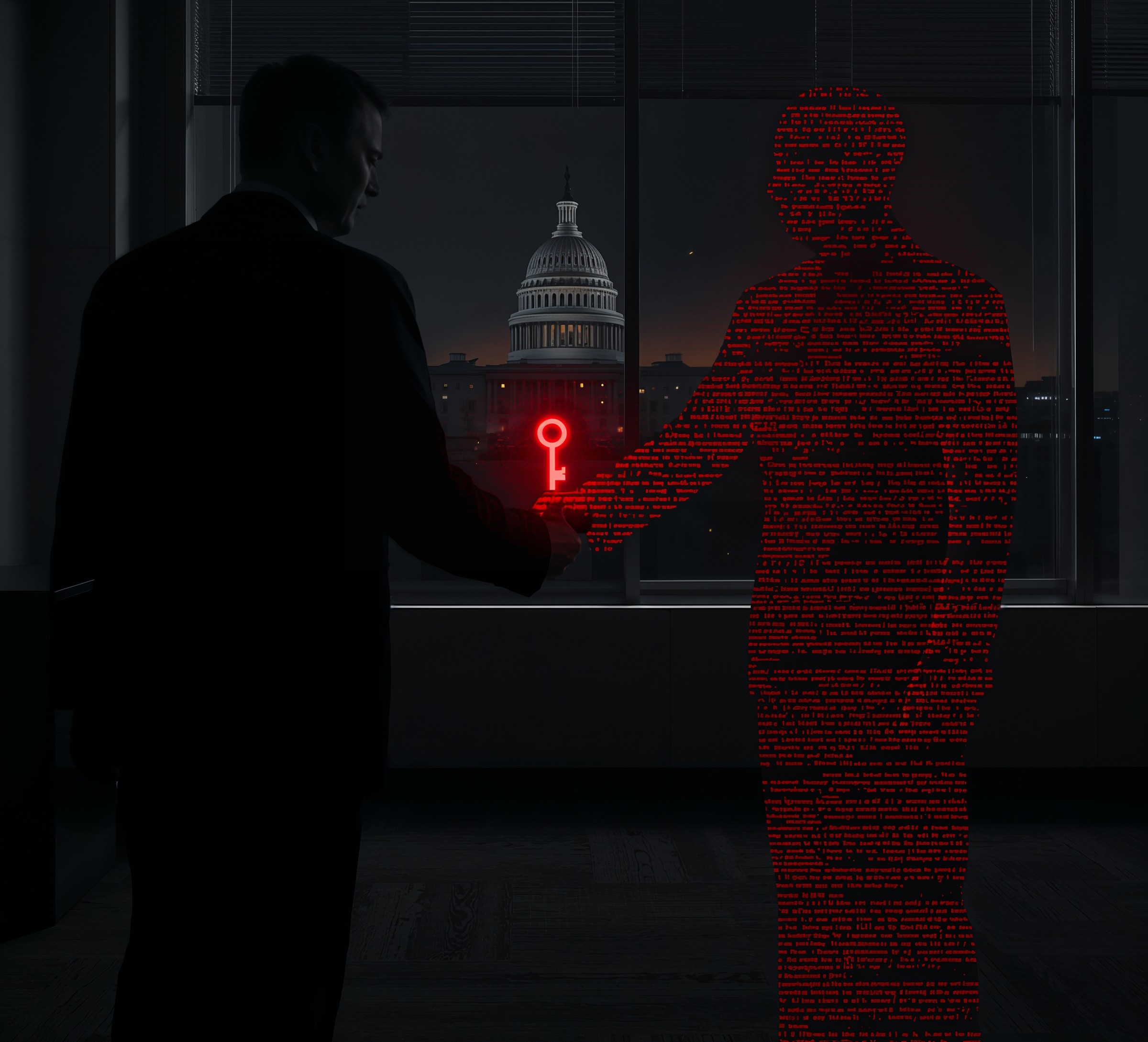 Remote-work laptop farm representing a North Korean IT worker scheme infiltrating US companies