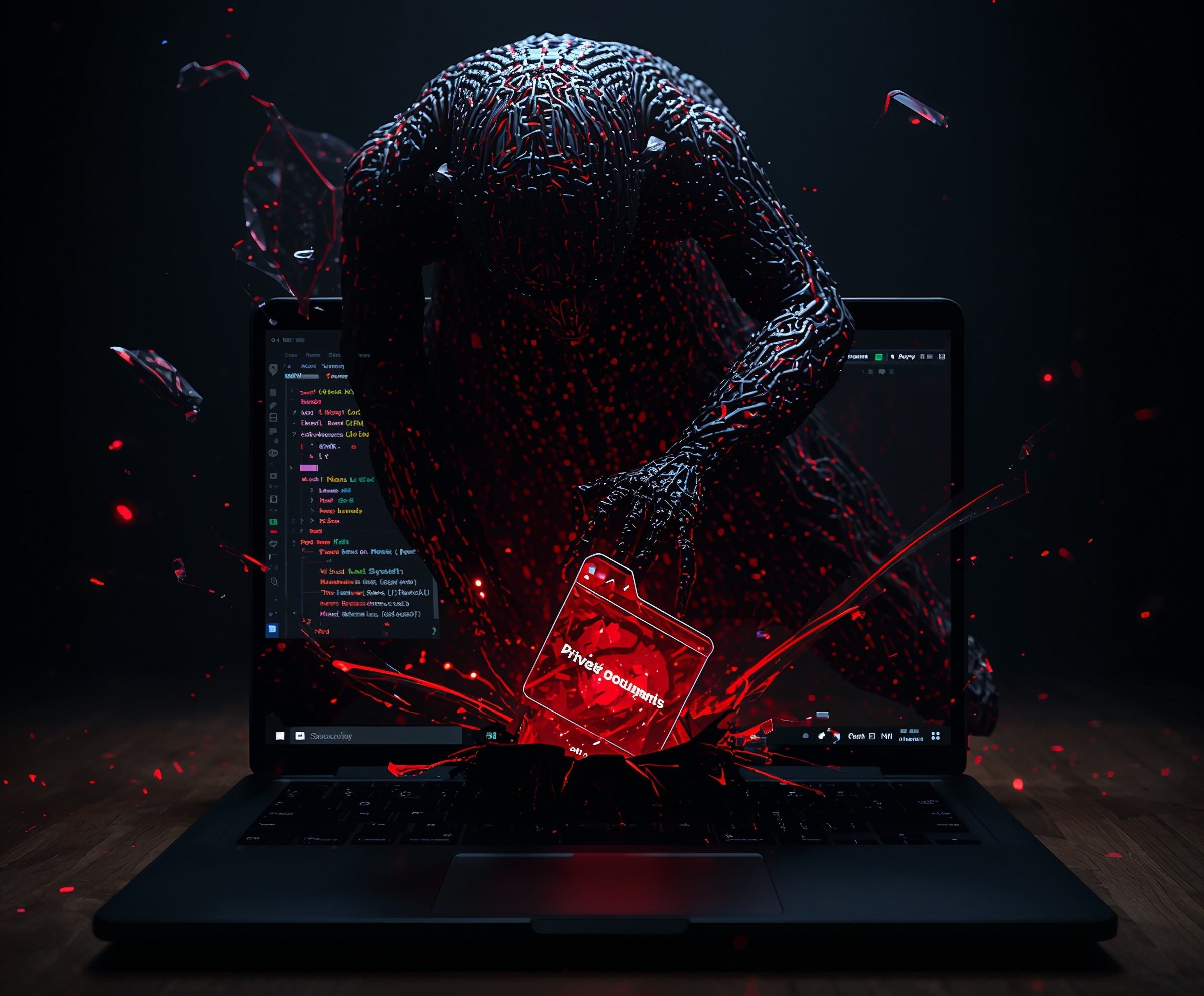 Ollama AI server parsing a malicious GGUF model file that leads to remote code execution vulnerability