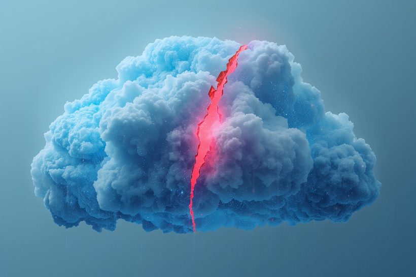 Salesforce user dashboard with a red alert icon representing unauthorized access via connected applications.