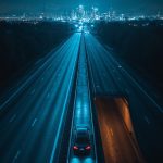 Custom illustration showing a WordPress dashboard, W3 Total Cache plugin icon, and a warning overlay about CVE-2025-9501 command injection risk