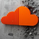 Illustration showing SoundCloud blocking VPN users with 403 errors across devices