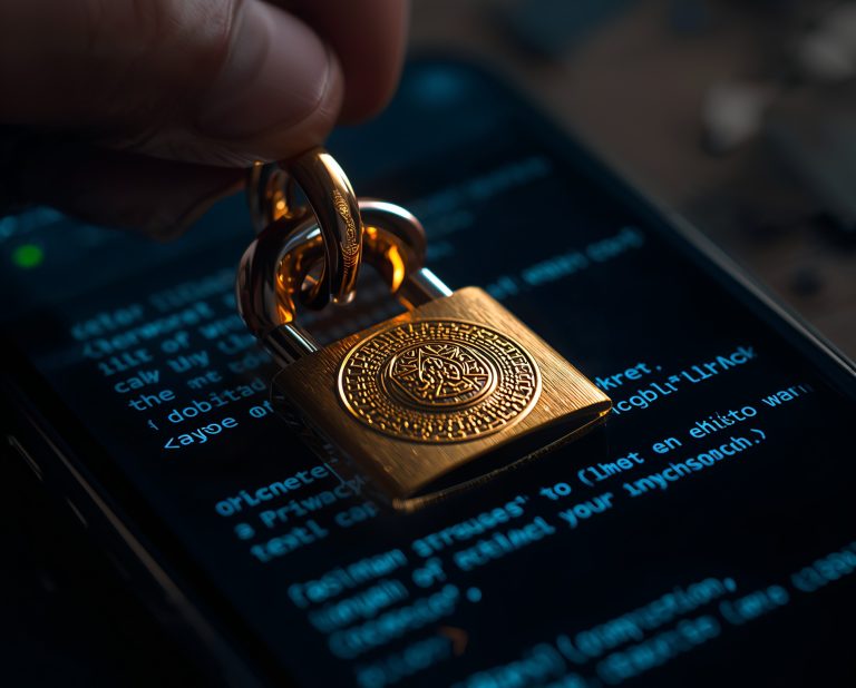 Logo of Sanchar Saathi mobile app displayed on a smartphone overlaid on Indian flag background