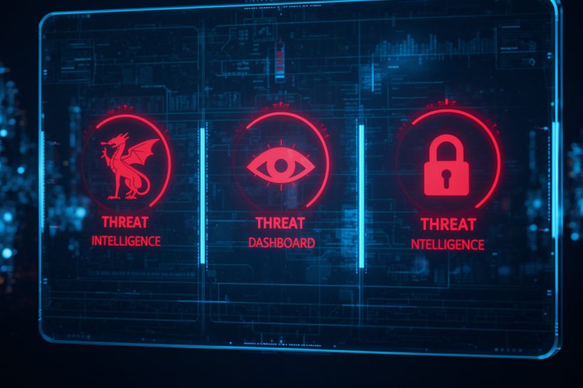 Spyware alerts dashboard showing global threat activity and Linux backdoor indicators