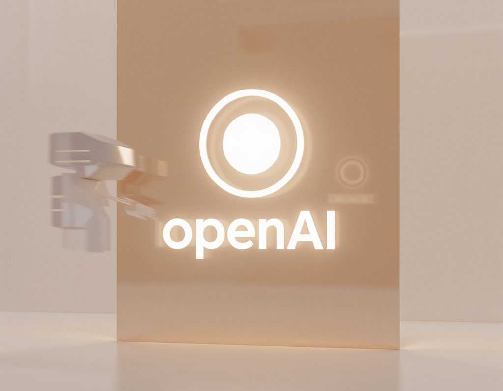 OpenAI ChatGPT interface with modular feature icons representing AI “skills” emerging from a central model