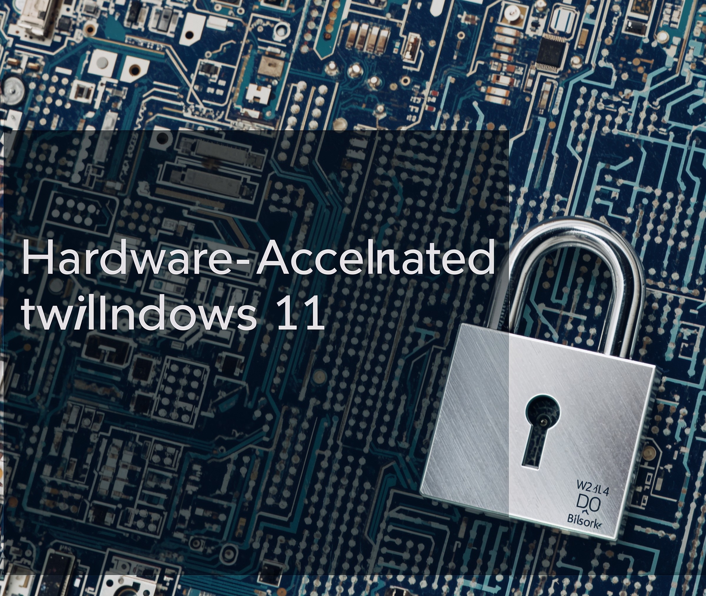 Windows 11 hardware-accelerated BitLocker encryption upgrade improving performance and security.