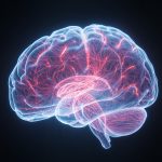 Abstract illustration showing AI circuitry with warning indicators highlighting discovered vulnerabilities